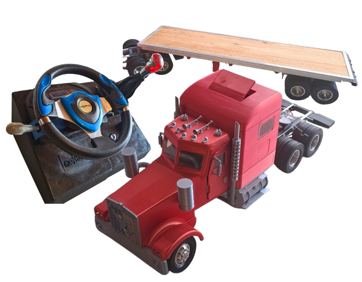 Tractomula a escala 1:10